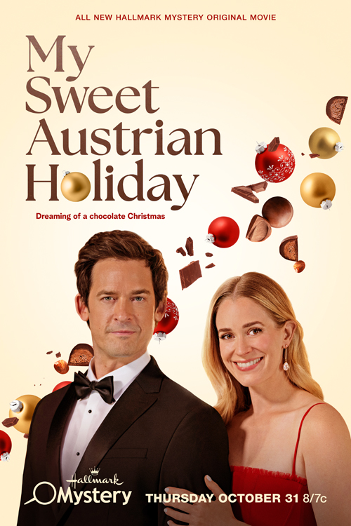 Will Kemp and Brittany Bristow in My Sweet Austrian Holiday (2024)