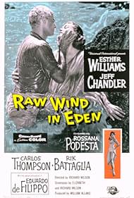 Jeff Chandler, Rossana Podestà, and Esther Williams in Raw Wind in Eden (1958)