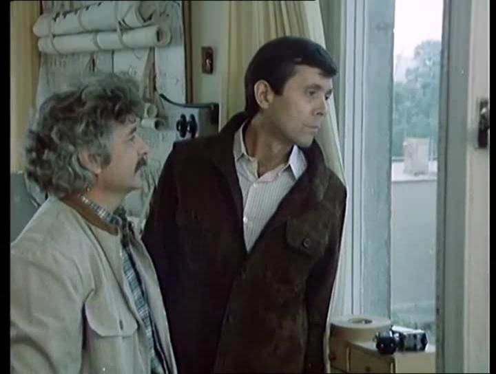 Josef Abrhám and Ladislav Smoljak in Kulový blesk (1979)