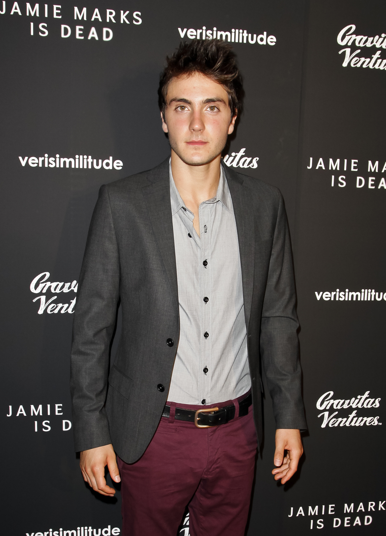 Noah Silver at an event for Jamie Marks Is Dead (2014)