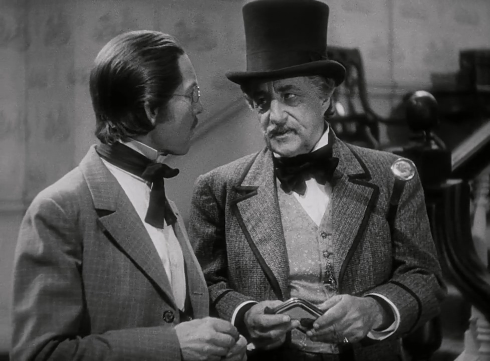 Byron Foulger and Henry Kolker in Union Pacific (1939)