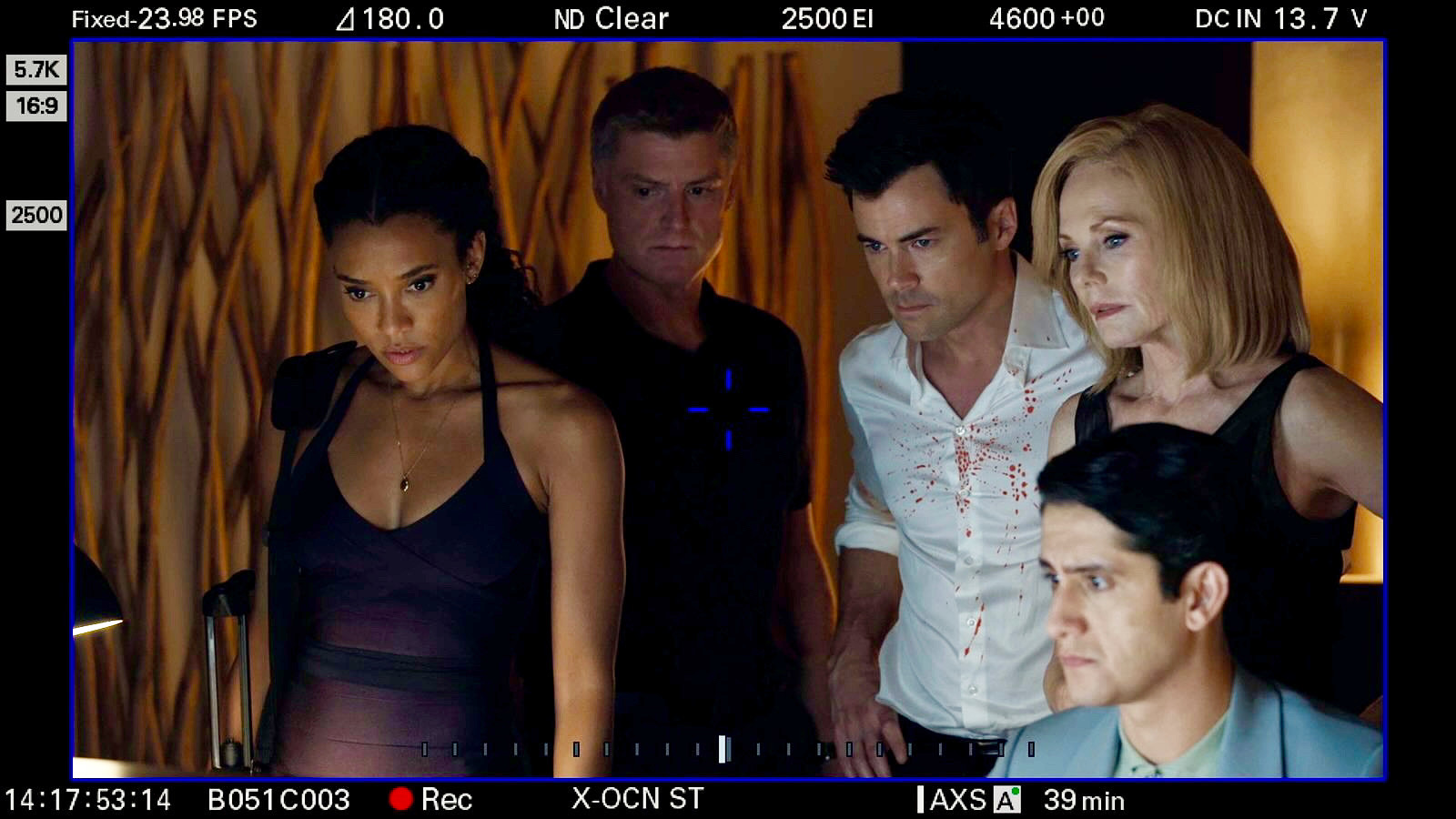 As Gregory in Getaway (unaired NBC pilot) with Annie Ilonzeh, Matt Long, Marg Helgenberger, and Wesam Keesh.