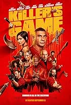 Ben Kingsley, Scott Adkins, Daniel Bernhardt, Terry Crews, Marko Zaror, Sofia Boutella, Dave Bautista, Drew McIntyre, and Pom Klementieff in The Killer's Game (2024)