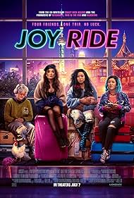 Sabrina Wu, Stephanie Hsu, Ashley Park, and Sherry Cola in Joy Ride (2023)