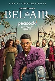 Jabari Banks, Jimmy Akingbola, Cassandra Freeman, Coco Jones, Akira Akbar, and Olly Sholotan in Bel-Air (2022)