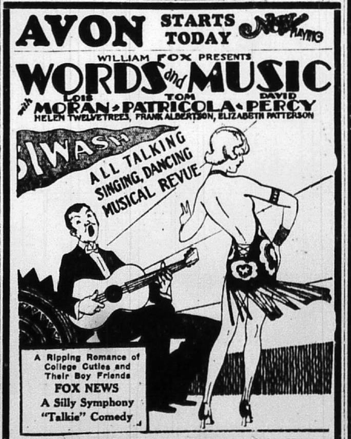 Sugar Adair and Tom Patricola in Words and Music (1929)