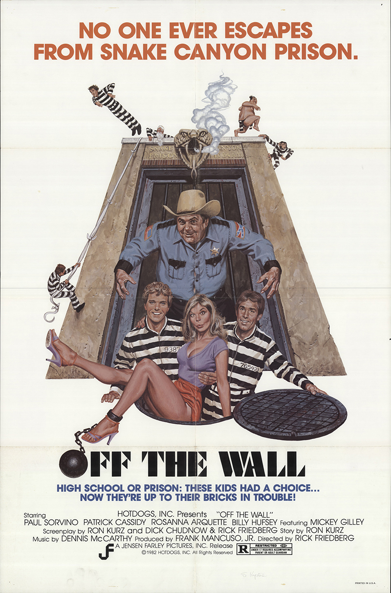 Rosanna Arquette, Paul Sorvino, Patrick Cassidy, and Bill Hufsey in Off the Wall (1983)