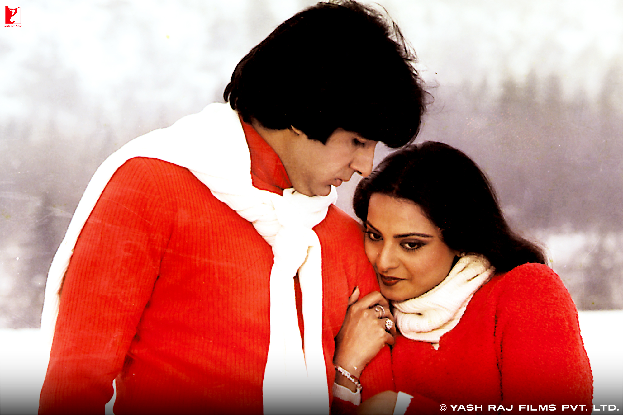 Amitabh Bachchan and Rekha in Silsila (1981)