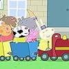 Morwenna Banks, Judy Flynn, Sarah Ann Kennedy, David Rintoul, John Sparkes, Oliver May, Harley Bird, and Alice May in Peppa Pig (2004)