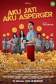 Carissa Perusset, Hanggini, Ziva Magnolya, Pradikta Wicaksono, Keisya Levronka, Livy Renata, Gabriel Prince, Nopek Novian, and Jefri Nichol in Aku Jati, Aku Asperger (2024)