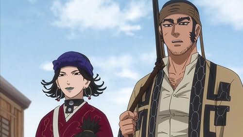 Mamiko Noto and Yoshimasa Hosoya in Golden Kamuy (2018)