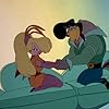 Glen Campbell and Ellen Greene in Rock-A-Doodle (1991)