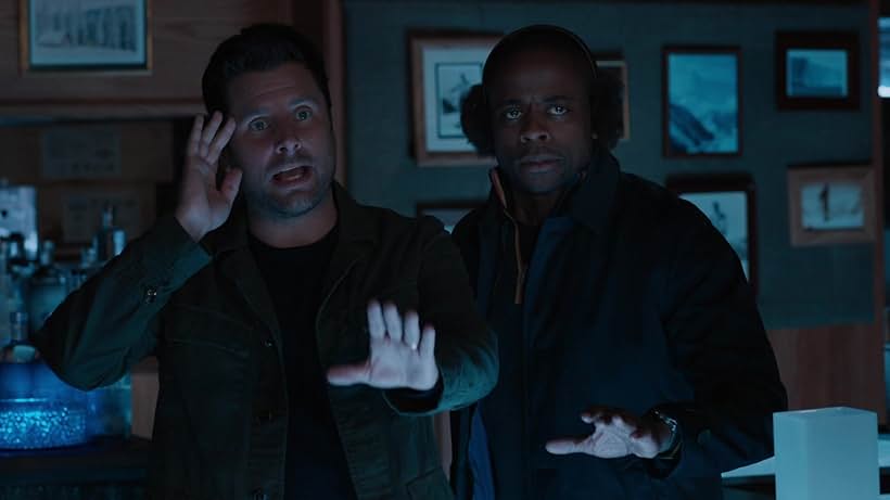 Dulé Hill and James Roday Rodriguez in Psych 2: Lassie Come Home (2020)