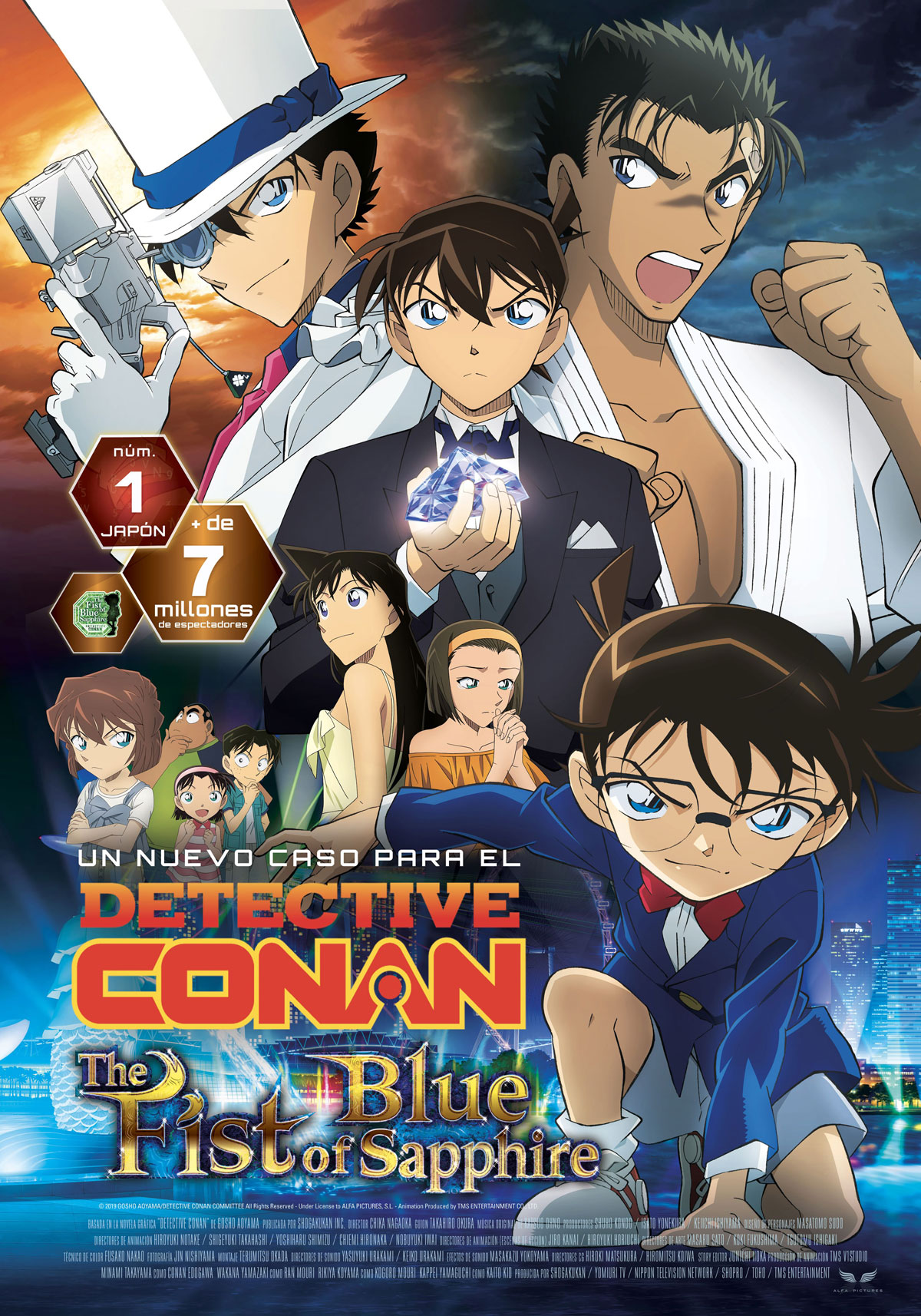 Detective Conan: The Fist of Blue Sapphire (2019)