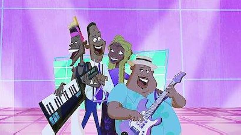 Anthony Anderson, Cedric The Entertainer, Tommy Davidson, and Normani in The Proud Family: Louder and Prouder (2022)