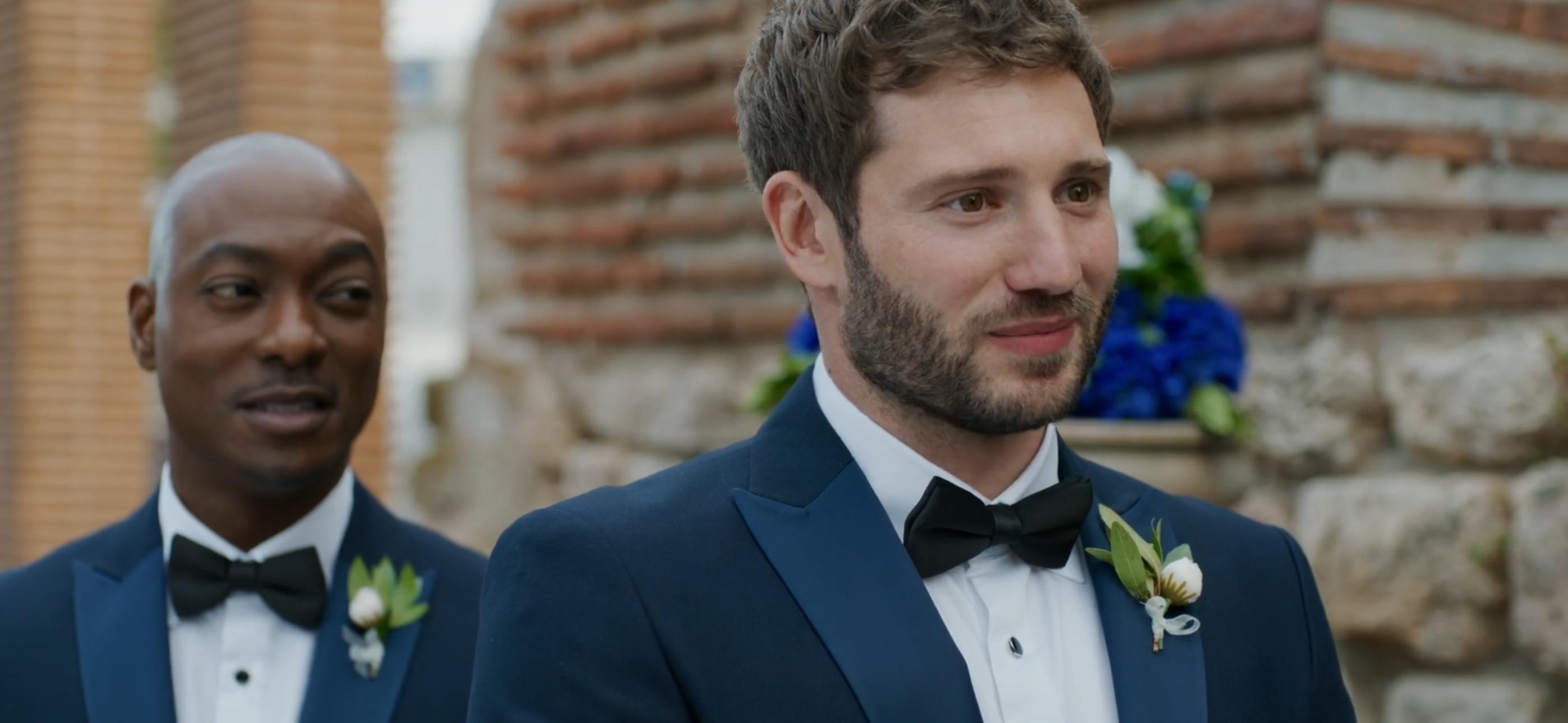 B.J. Britt and Alexander Lincoln in The Groomsmen: Second Chances (2024)