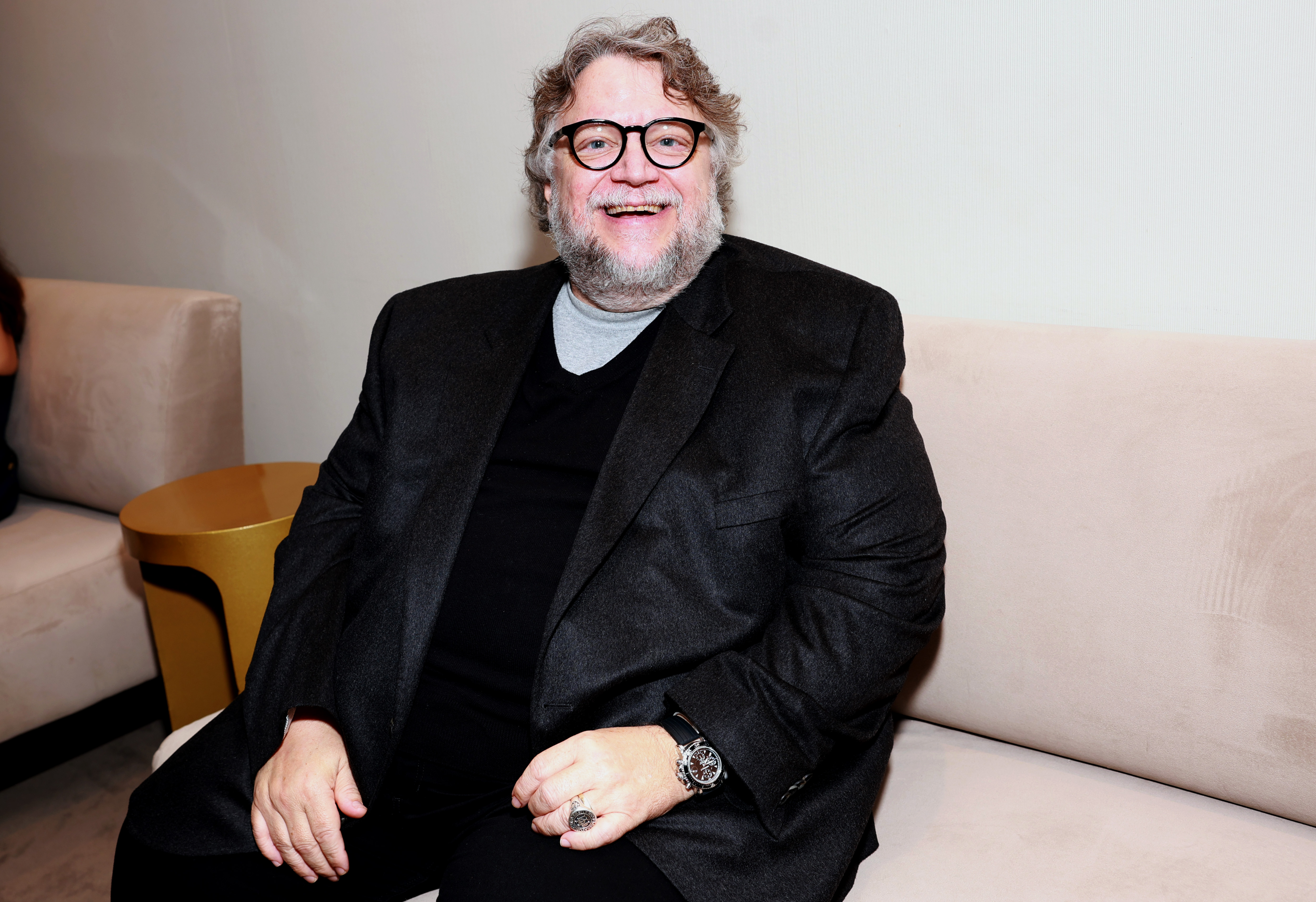 Guillermo del Toro at an event for Boy (2010)