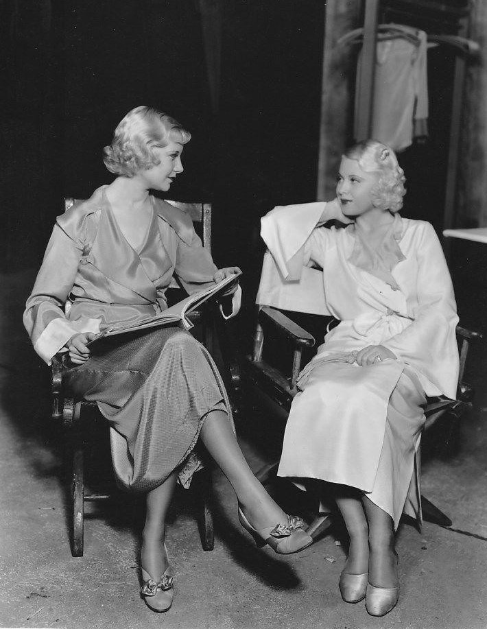 Mary Carlisle and Una Merkel in Murder in the Private Car (1934)