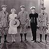 Ramon Novarro, Ralph Graves, Gardner James, Edward J. Nugent, and Anita Page in The Flying Fleet (1929)