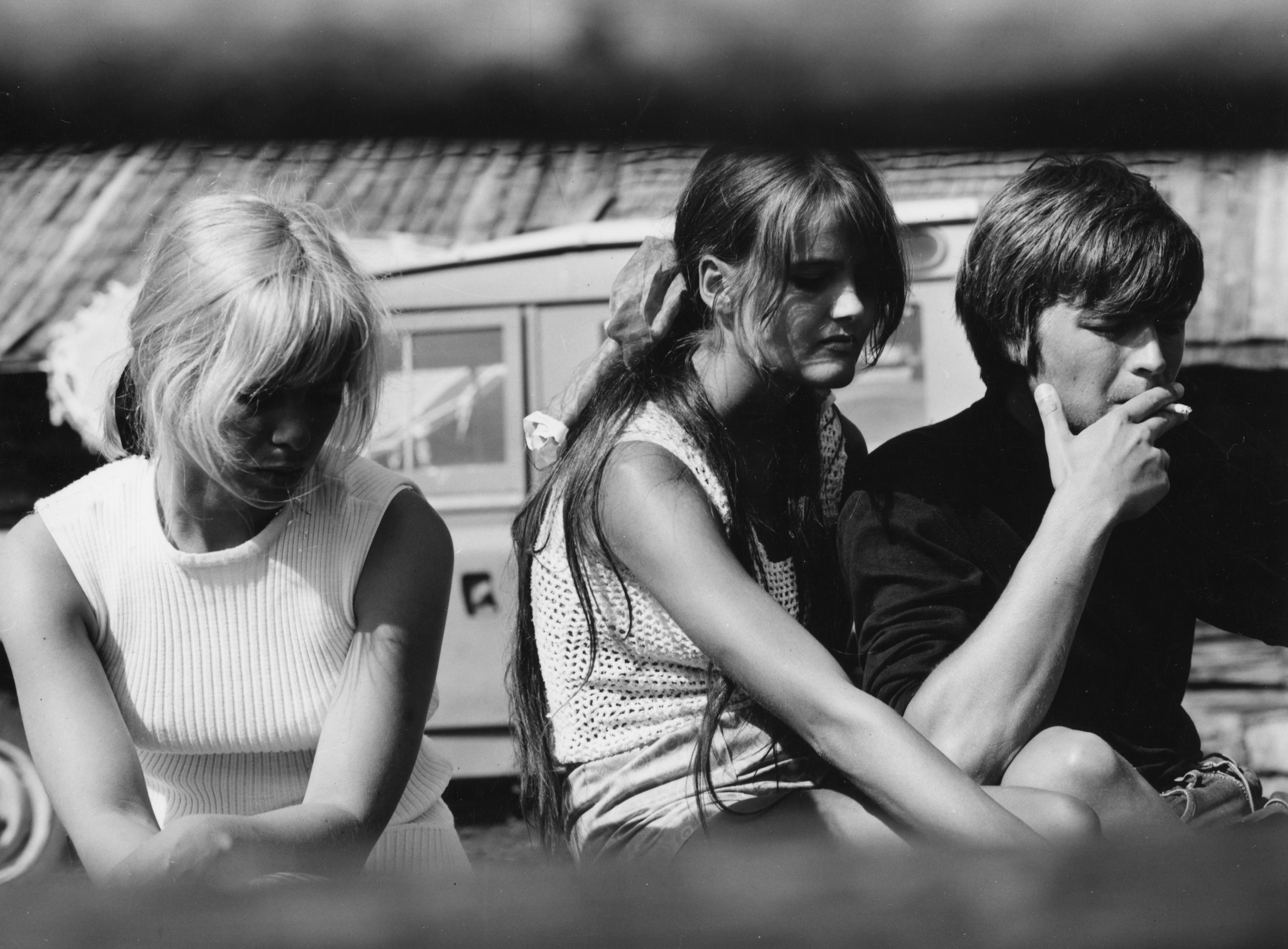 Kristiina Halkola, Eero Melasniemi, and Kirsti Wallasvaara in Käpy selän alla (1966)