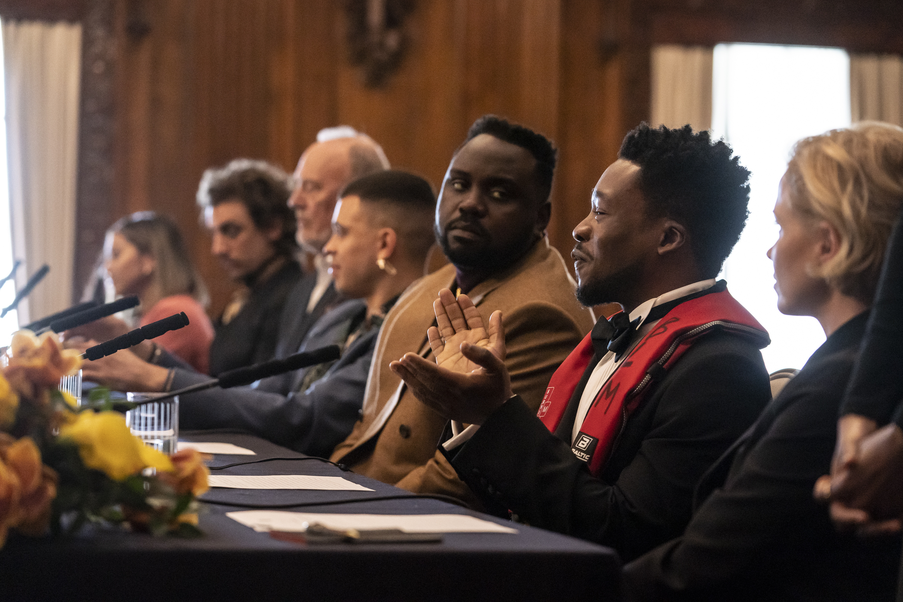 Brian Tyree Henry and Fisayo Akinade in Atlanta (2016)