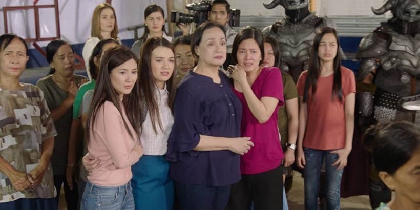 Maritoni Fernandez, Chynna Ortaleza, Coney Reyes, Sheena Halili, Janine Gutierrez, Lindsay De Vera, and Luri Vincent Nalus in Victor Magtanggol (2018)