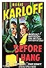 Before I Hang (1940) Poster