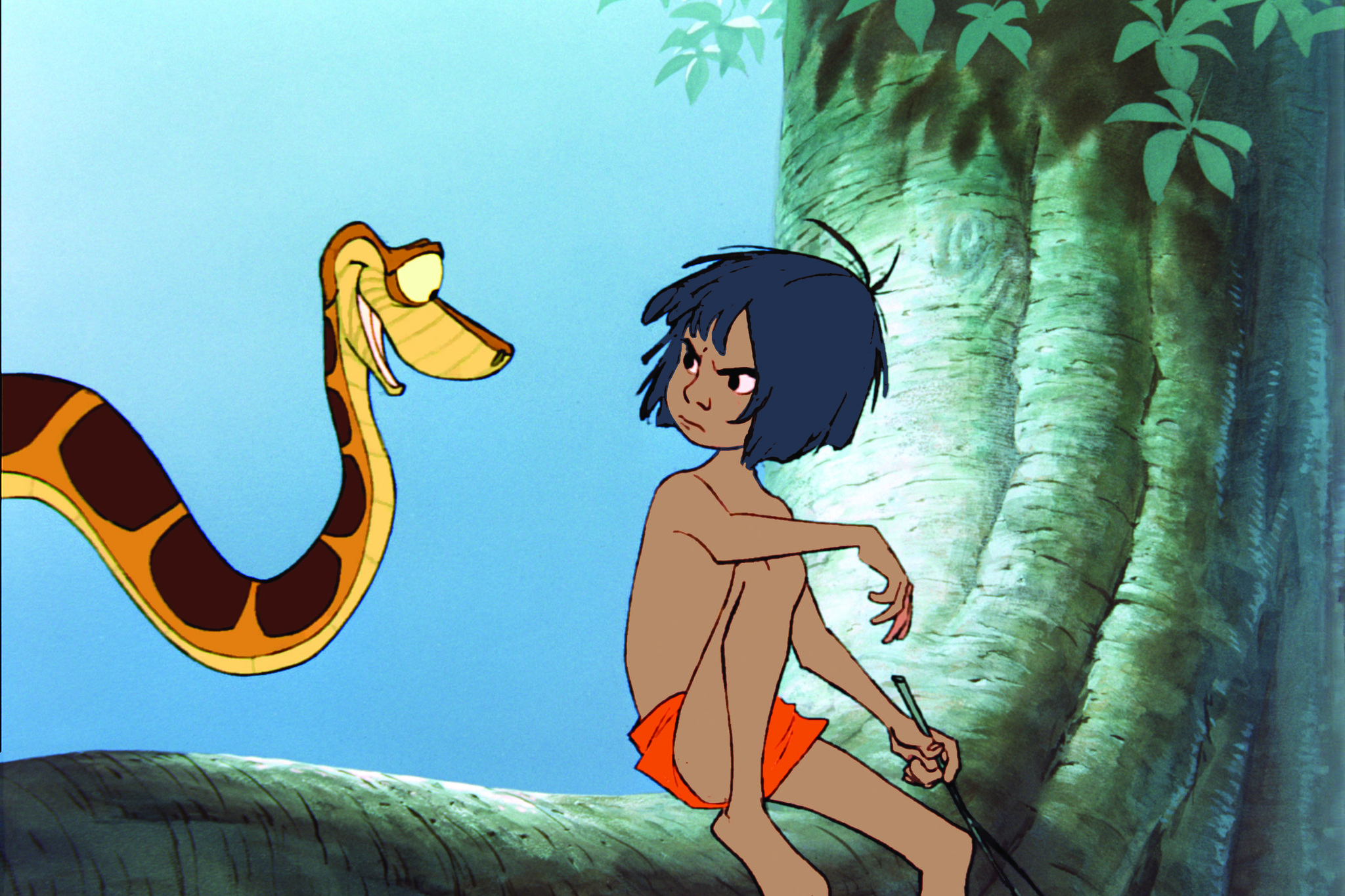 Sterling Holloway and Bruce Reitherman in The Jungle Book (1967)