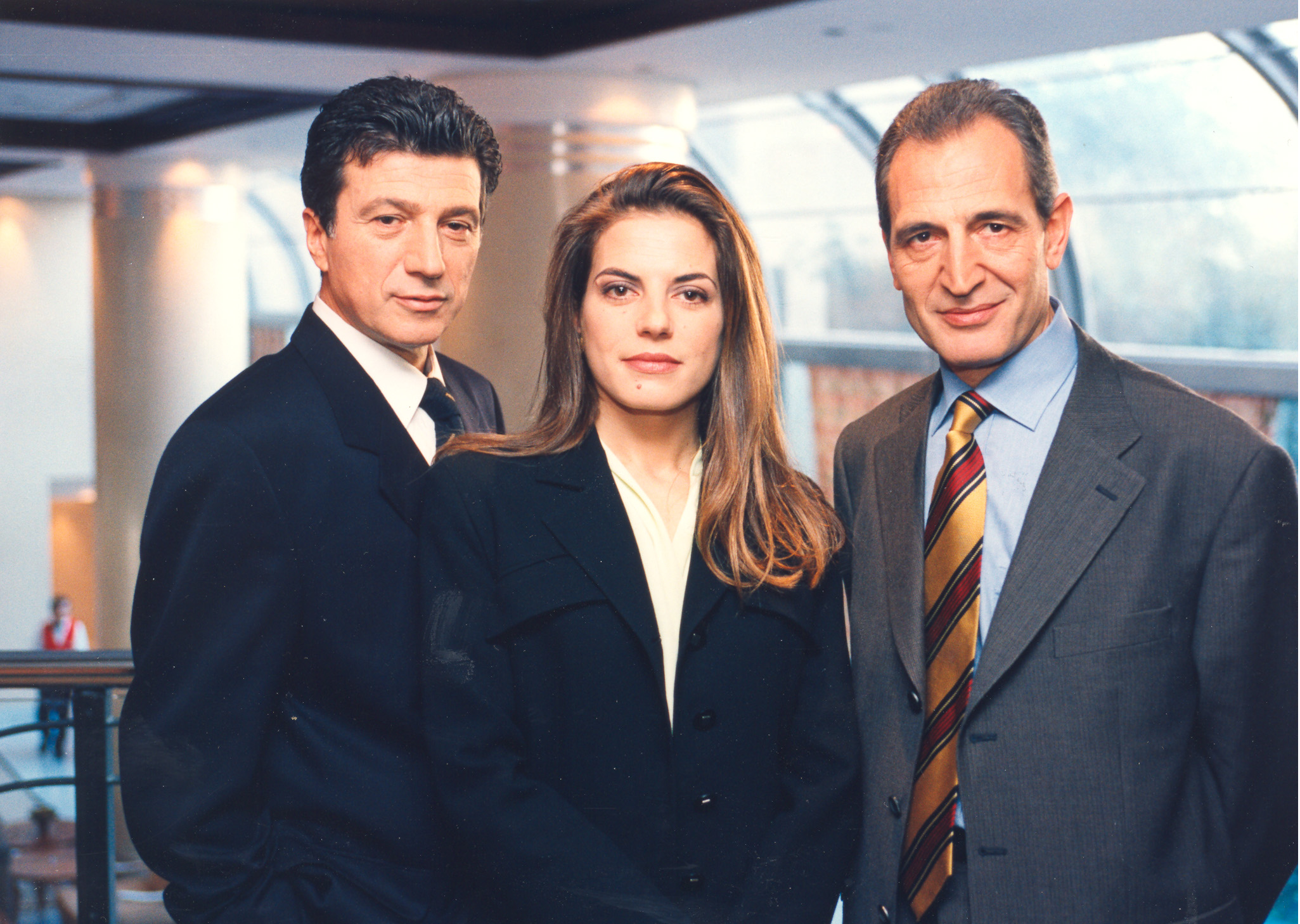 Nantia Deliyanni, Giannis Fertis, and Giorgos Kotanidis in Prodosia (1997)