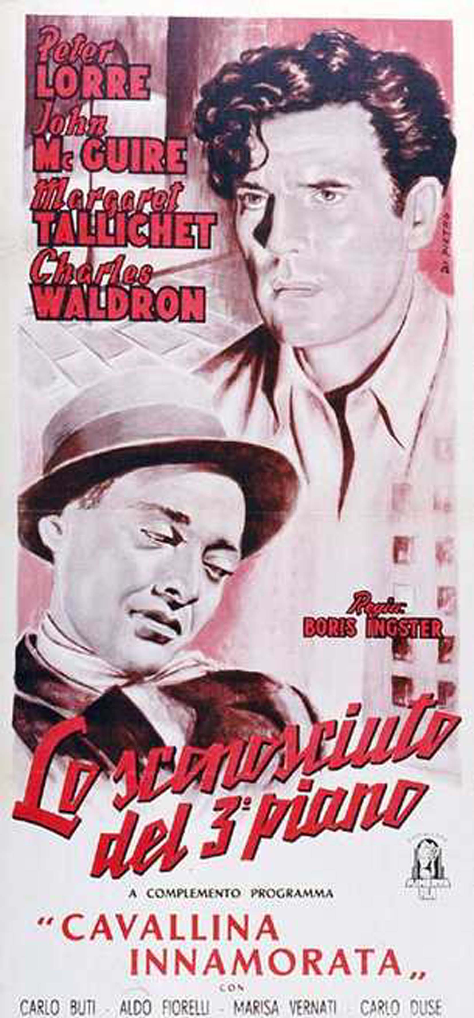 Peter Lorre and John McGuire in Stranger on the Third Floor (1940)