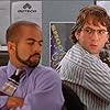 David Herman and Ajay Naidu in Office Space (1999)