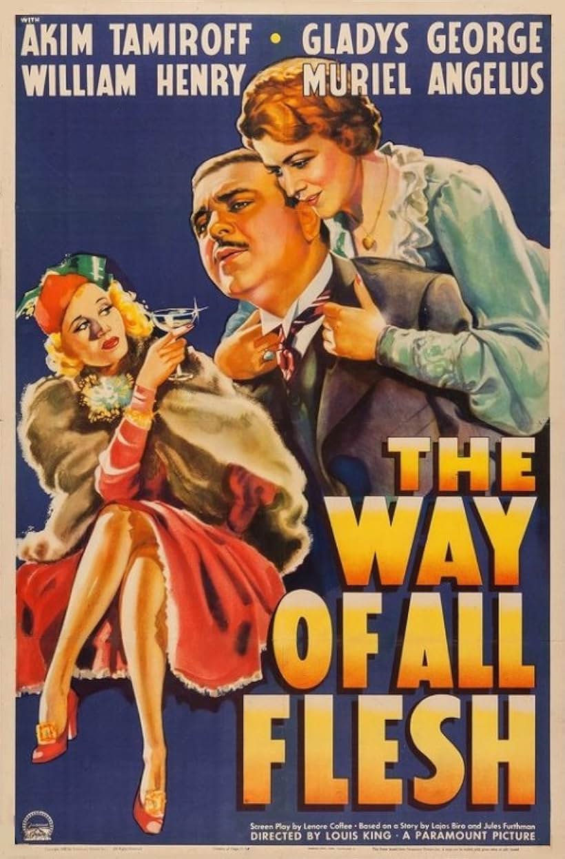 Muriel Angelus, Gladys George, and Akim Tamiroff in The Way of All Flesh (1940)