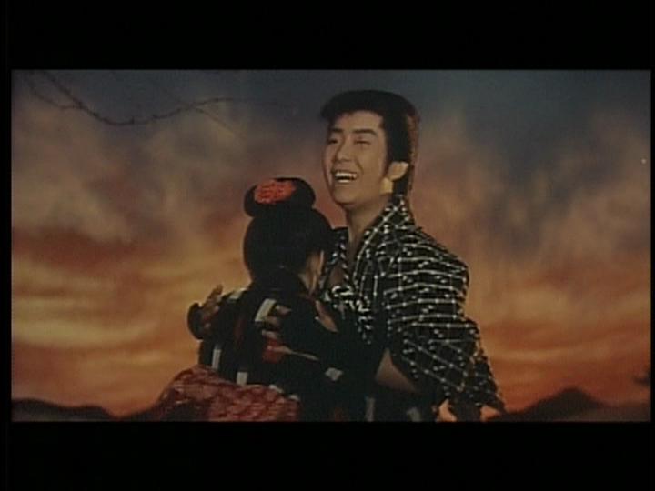 Hibari Misora in Hibari no mori no ishimatsu (1960)