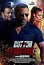 Int. action/thriller "Out for Vengeance" poster. Starring Salar Zarza, Costas Mandylor, Ron Smoorenburg.