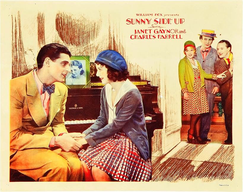 El Brendel, Charles Farrell, Janet Gaynor, Frank Richardson, and Marjorie White in Sunny Side Up (1929)