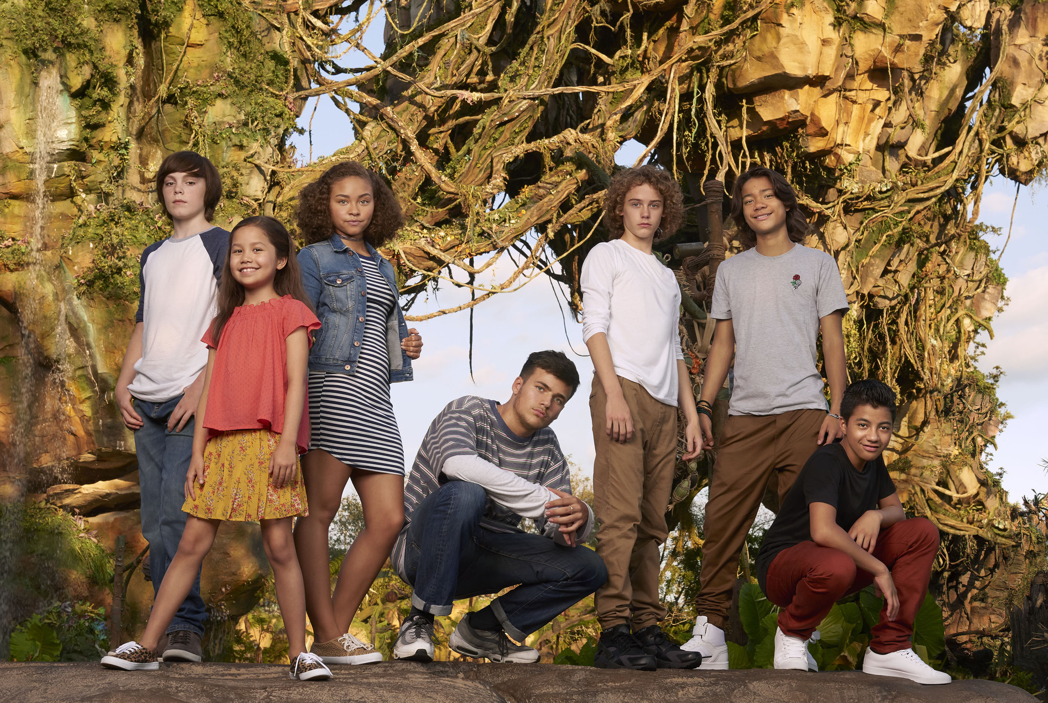 Bailey Bass, Duane Evans Jr., Jack Champion, Britain Dalton, Filip Geljo, Jamie Flatters, and Trinity Jo-Li Bliss in Avatar: The Way of Water (2022)