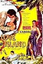 Eva Gabor and Paul Valentine in Love Island (1952)