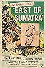 Jeff Chandler, Suzan Ball, and Marilyn Maxwell in Ad est di Sumatra (1953)