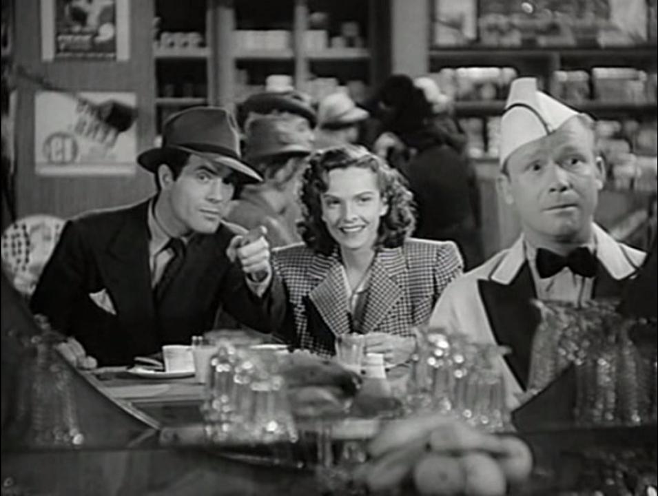 Ray Cooke, John McGuire, and Margaret Tallichet in Stranger on the Third Floor (1940)