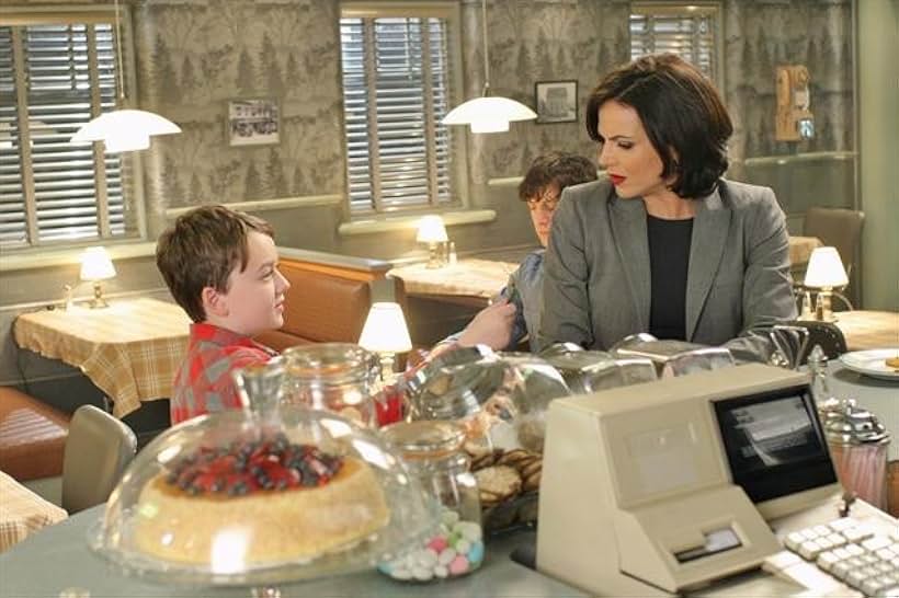 Lana Parrilla and Benjamin Stockham in Once Upon a Time (2011)