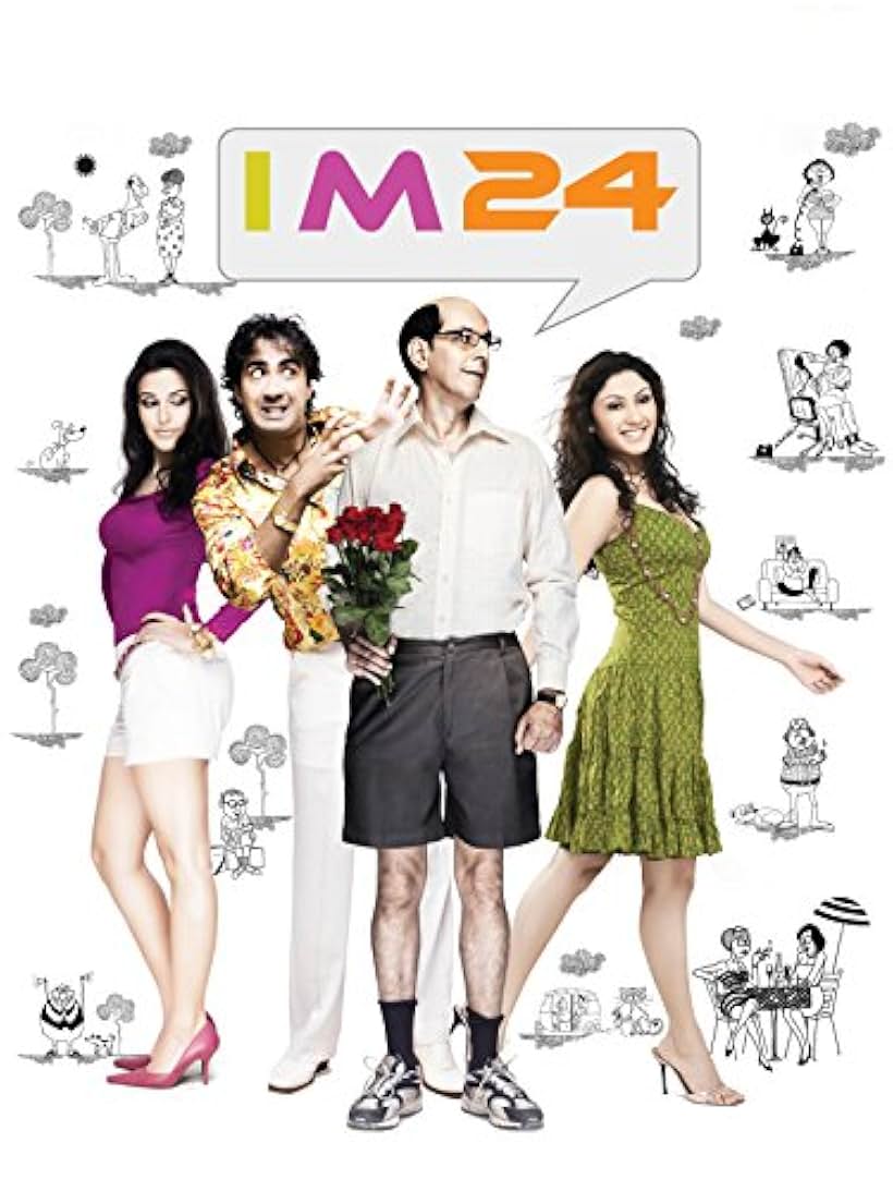 Rajat Kapoor, Neha Dhupia, Ranvir Shorey, and Manjari Fadnnis in I Am 24 (2010)