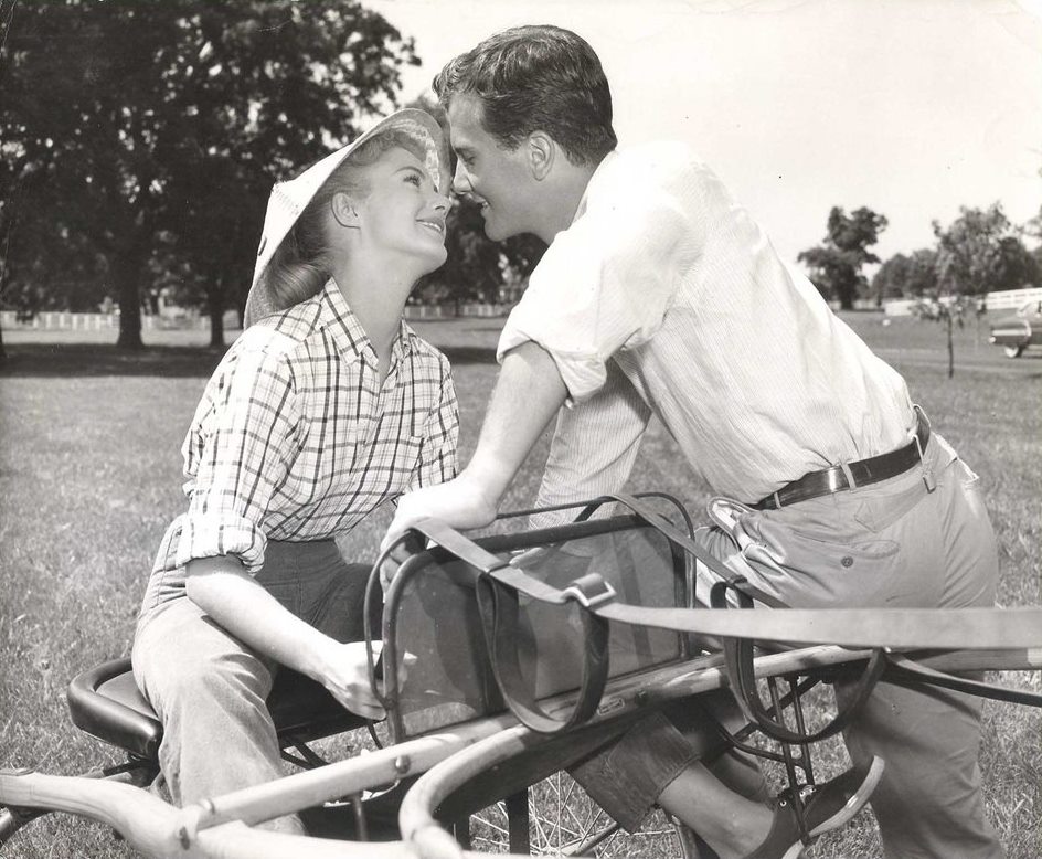 Pat Boone and Shirley Jones in April Love (1957)