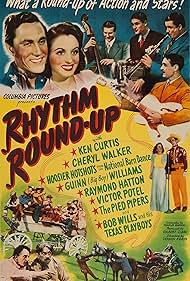 Ken Curtis, Raymond Hatton, Victor Potel, Gil Taylor, Paul Trietsch, Ken Trietsch, Cheryl Walker, Charles Ward, Guinn 'Big Boy' Williams, The Hoosier Hotshots, and Bob Wills and His Texas Playboys in Rhythm Round-Up (1945)