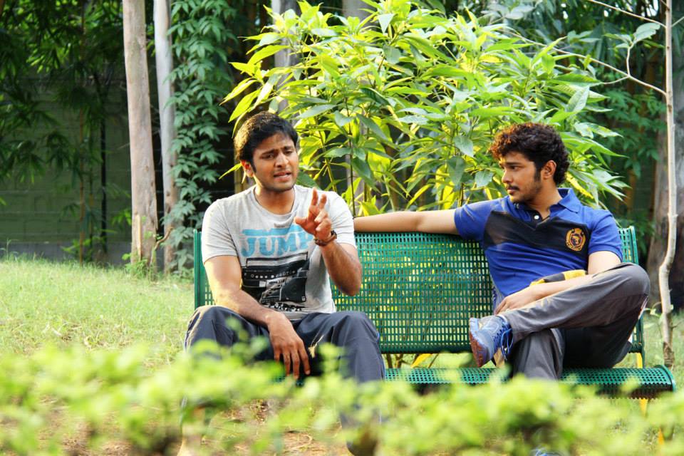 Suyash Tilak and Vaibhav Tatwawadi in Coffee Ani Barach Kahi (2015)