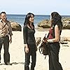 Michael Emerson, Yunjin Kim, and Zuleikha Robinson in Lost (2004)