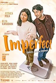 Reza Rahadian and Jessica Mila in Imperfect: Karir, Cinta, & Timbangan (2019)