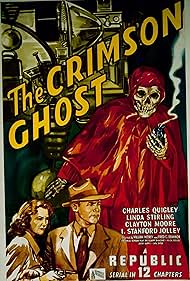 Charles Quigley and Linda Stirling in The Crimson Ghost (1946)