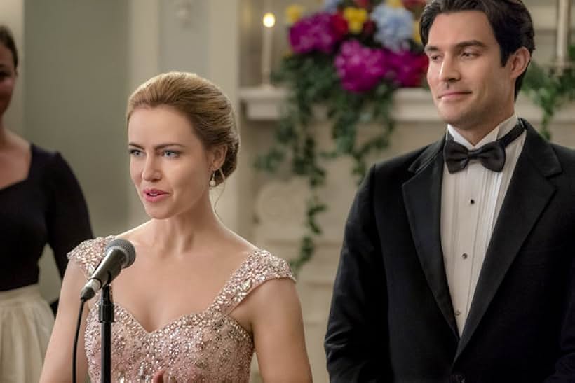 Amanda Schull and Peter Porte in Love, Once and Always (2018)