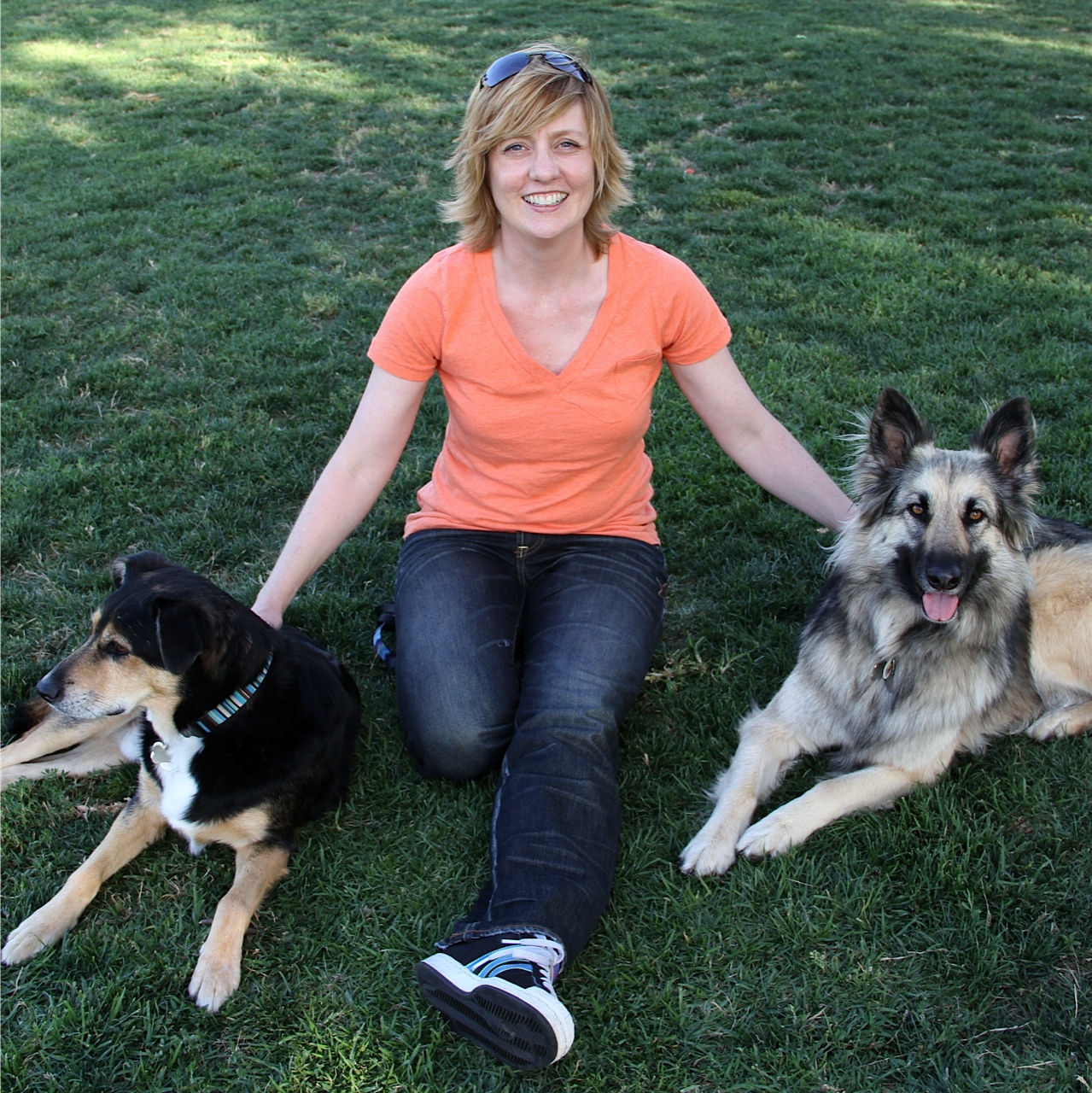 Jillian & her dogs