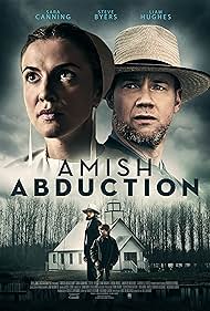 Steve Byers, Sara Canning, Ryan Bruce, and Liam Hughes in Amish Abduction (2019)